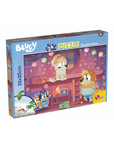 ROB-1099542,Puzzle Bluey 2 in 1, 24 piese - LISCIANI