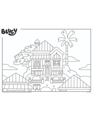 ROB-1099542,Puzzle Bluey 2 in 1, 24 piese - LISCIANI
