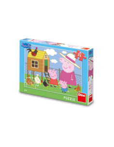 ROB-351615,Puzzle 24 piese, Peppa Pig - DINO TOYS