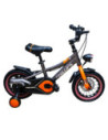 P-127-12/Gri,Bicicleta copii, nr. 12, Gri