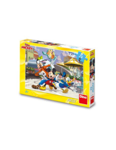 ROB-351660,Puzzle 24 piese, Mickey si prietenii - DINO TOYS