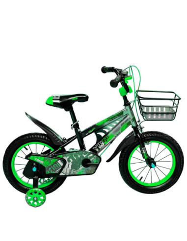 ROB-657-12/Verde,Bicicleta copii, nr. 12, Verde