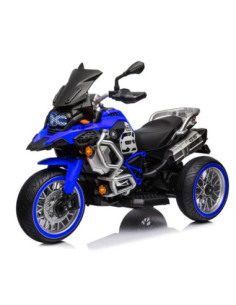 M-258/Albastru,Motocicleta cu acumulator, 12V, 7A, Albastru