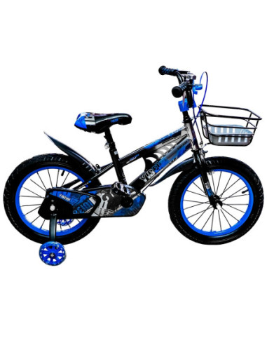 ROB-657-16/Albastru,Bicicleta copii, nr. 16, Albastru
