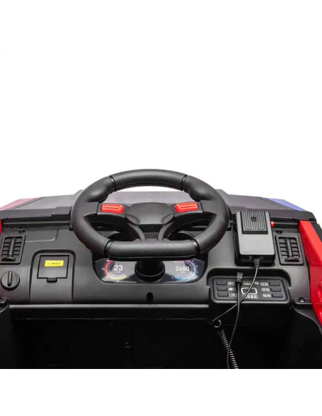 DLS-X9,Masina pompieri cu acumulator + RC, 2 motoare, 12V, 4.5A
