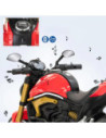 MH-666/Negru,Motocicleta cu acumulator, 1 motor, 12V, 4A, Negru