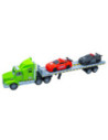 PY899E-3,Camion remorcare (platforma) cu frictiune + 2 masini