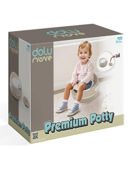 ROB-7194,Olita Premium, cu capac, Bej, 15.5x33.5x34.5 cm - Dolu