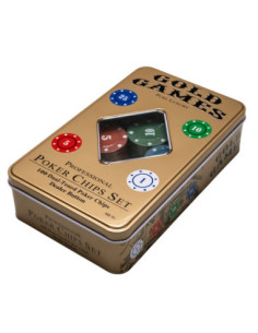 ROB-100X,Jetoane Poker, in cutie metal