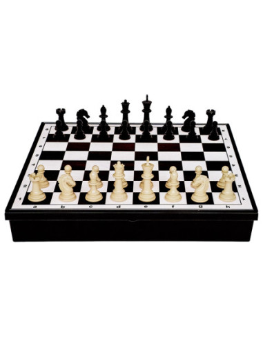 ROB-53289,Joc 4 in 1: Sah, Dame, Ludo, Serpi si scari, magnetic