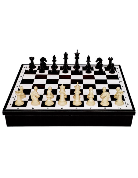 ROB-53289,Joc 4 in 1: Sah, Dame, Ludo, Serpi si scari, magnetic