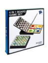ROB-53289,Joc 4 in 1: Sah, Dame, Ludo, Serpi si scari, magnetic