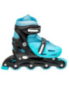 ROB-128-1D-L/Turcoaz,Role pentru copii, roti PVC, L (38-41), Turcoaz