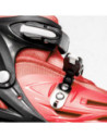 ROB-128-1D-M/Rosu,Role pentru copii, roti PVC, M (34-37), Rosu