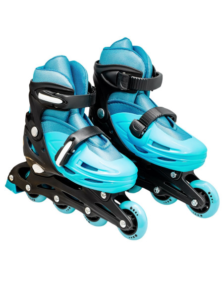 ROB-128-1D-M/Turcoaz,Role pentru copii, roti PVC, M (34-37)
