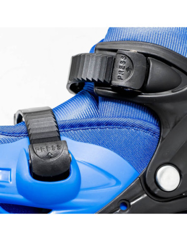 ROB-128-1D-S/Albastru,Role pentru copii, roti PVC, S (30-33)