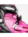 ROB-128-1D-S/Roz,Role pentru copii, roti PVC, S (30-33)