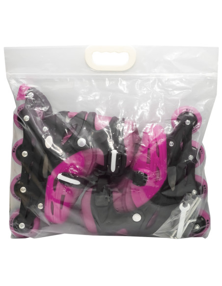 ROB-128-1D-S/Roz,Role pentru copii, roti PVC, S (30-33)