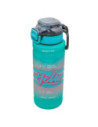 ROB-0907/Turcoaz,Sticla apa, din plastic, cu grip, Hello, 800 ml