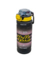 ROB-0907/Negru,Sticla apa, din plastic, cu grip, Hello, 800 ml