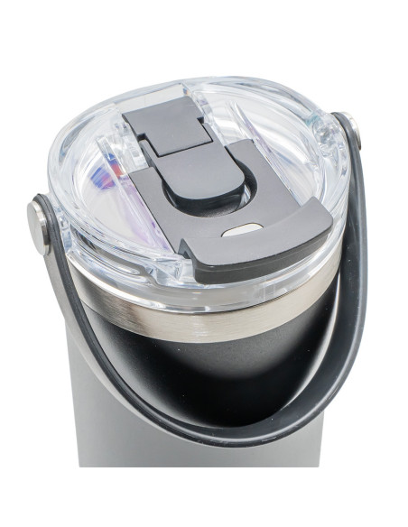 ROB-16883/Alb,Termos cu capac transparent, 900 ml - NEBO