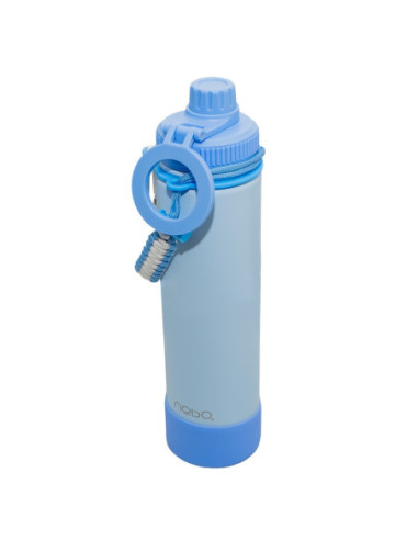 ROB-16882/Albastru,Termos cu suport magnetic pentru telefon, 750 ml - NEBO