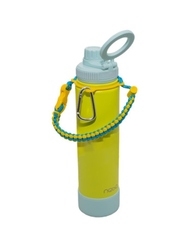 ROB-16882/Galben,Termos cu suport magnetic pentru telefon, 750 ml - NEBO