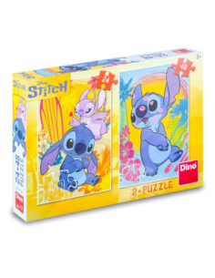 ROB-361133,Puzzle 24+48 piese, Stitch in love - DINO TOYS 2