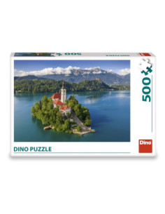 ROB-502901,Puzzle 500 piese, Lacul Bled - DINO TOYS 2