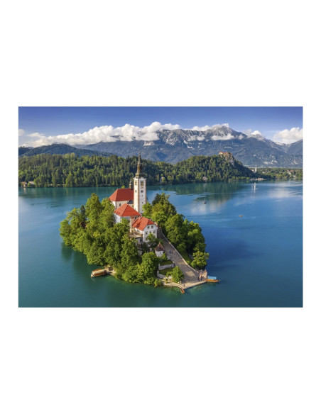 ROB-502901,Puzzle 500 piese, Lacul Bled - DINO TOYS