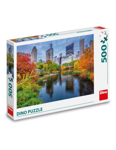 ROB-502987,Puzzle 500 piese, Central Park - DINO TOYS