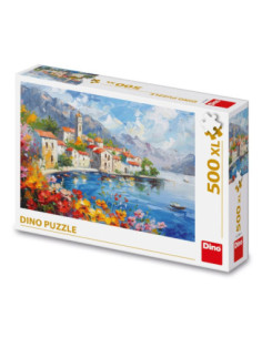 ROB-514157,Puzzle 500 piese, XL, Golf - DINO TOYS
