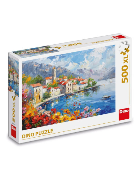 ROB-514157,Puzzle 500 piese, XL, Golf - DINO TOYS