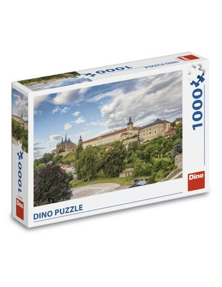 ROB-533196,Puzzle 1000 piese, Kutna Hora - DINO TOYS