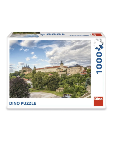 ROB-533196,Puzzle 1000 piese, Kutna Hora - DINO TOYS