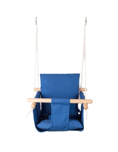 ROB-19539,Leagan pentru copii, din lemn + material textil - ROBENTOYS
