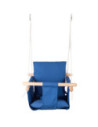 ROB-19539,Leagan pentru copii, din lemn + material textil - ROBENTOYS