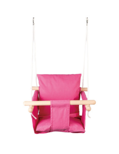 ROB-19539,Leagan pentru copii, din lemn + material textil - ROBENTOYS