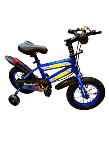 ROB-427-16/Albastru,Bicicleta copii, cu lumina, nr. 16