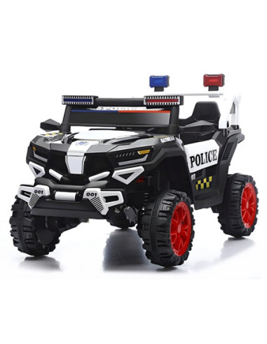 ROB-928/Negru,Jeep politie, cu acumulator