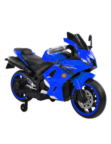 R7/Albastru,Motocicleta cu acumulator
