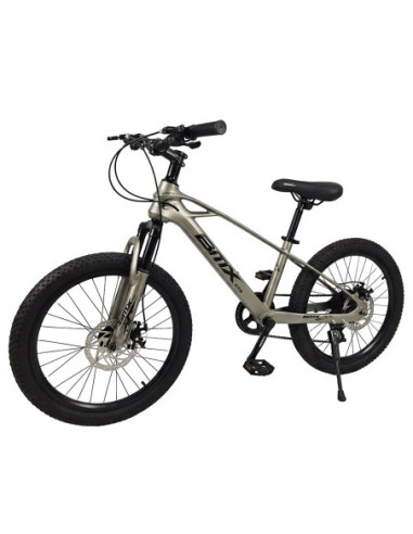 GTR-613-20/Gri,Bicicleta copii, cadru magneziu, 7 viteze, nr. 20