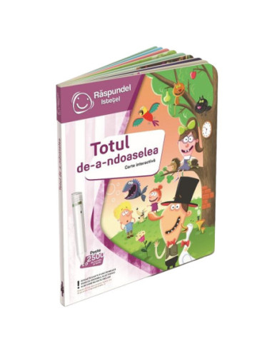 ROB-11718,Raspundel Istetel, Carte - Totul de-a-ndoaselea, ALBI - BLACKFIRE