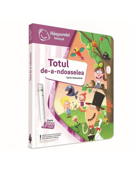 ROB-11718,Raspundel Istetel, Carte - Totul de-a-ndoaselea, ALBI - BLACKFIRE