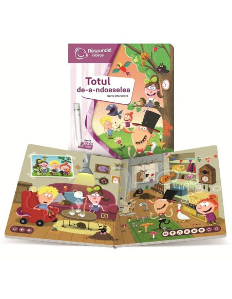 ROB-11718,Raspundel Istetel, Carte - Totul de-a-ndoaselea, ALBI - BLACKFIRE