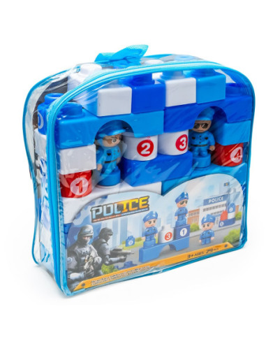 ROB-6689-206A,Cuburi constructii, Politie