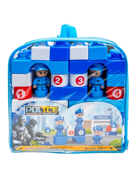 ROB-6689-206A,Cuburi constructii, Politie