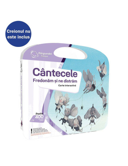 ROB-87502,Raspundel Istetel, Carte - Cantecele, Fredonam si ne distram, ALBI - Blackfire