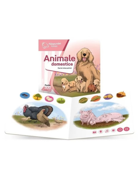ROB-19585,Raspundel Istetel, Carte - Animale domestice, ALBI - Blackfire
