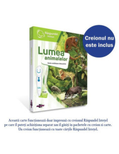 ROB-69436,Raspundel Istetel, Carte - Lumea animalelor, ALBI - Blackfire
